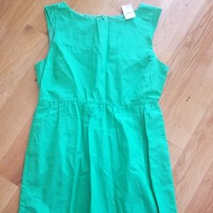 J. Crew Green Dress Size 14